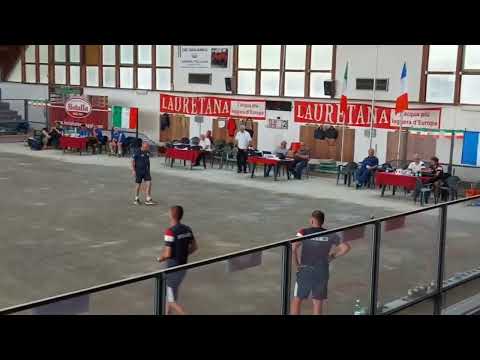 Italia e Francia in sfida, a Biella le bocce sono protagoniste