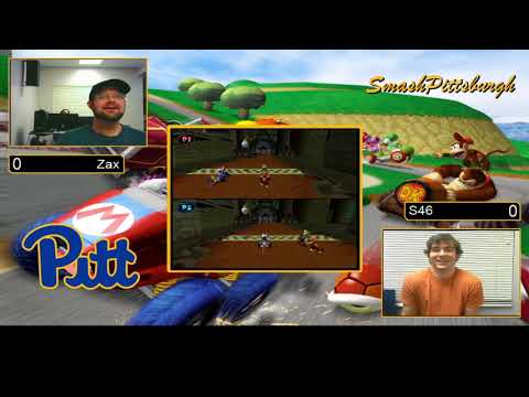 SMAK 23 Winners Semi-Finals - S46 vs. Zax - Mario Kart: Double Dash!!