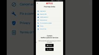 how to contact Netflix customer care
