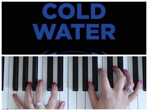 COLD WATER Major Lazer ft. Justin Bieber & MØ | EASY Piano Tutorial