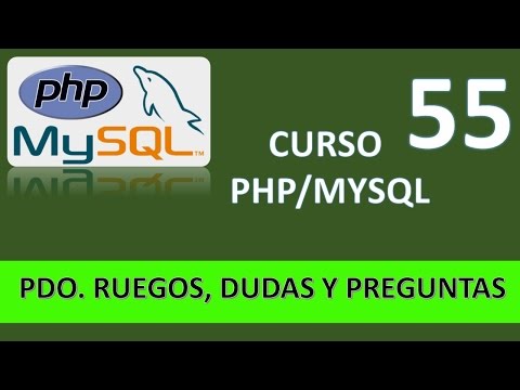 Curso PHP MySQL Presentación Vídeo 1