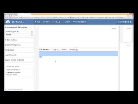 How to Use Arrays in JavaScript Part 3 of 6