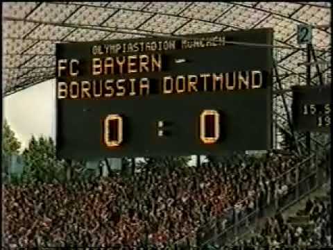 1984/1985 04. Spieltag Bayern München - Borussia Dortmund