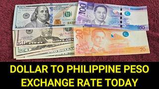 US Dollar to Philippine Peso - Dollar to Philippine Peso Rate Today - Dollar Peso Exchange Rate