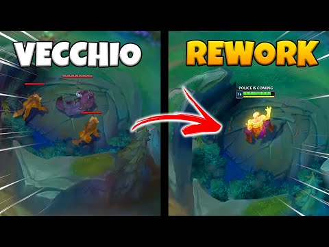 IL NUOVO REWORK AI CAMPI DEI LUPI - League of Legends ITA #3278