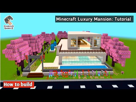 Diamond GamerZ: EPIC Minecraft Mansion Build!