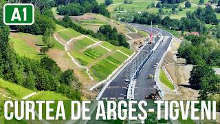 AUTOSTRADA A1 Sibiu - Pitești | Secțiunea 4 Curtea de Argeș-Tigveni Stadiul lucrărilor la 03.06.2026