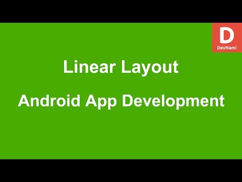 Android LinearLayout Example