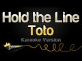 Toto Hold The Line Karaoke Version