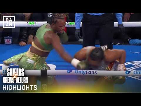 Claressa Shields vs. Franchon Crews-Dezurn 2 | Fight Highlights