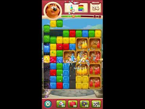 Toon Blast Level 3995 - NO BOOSTERS 🐻🐺🐱 | SKILLGAMING ✔️