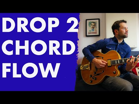 🔴 What are the drop 2 jazz chord shapes in the key of C❓🎸