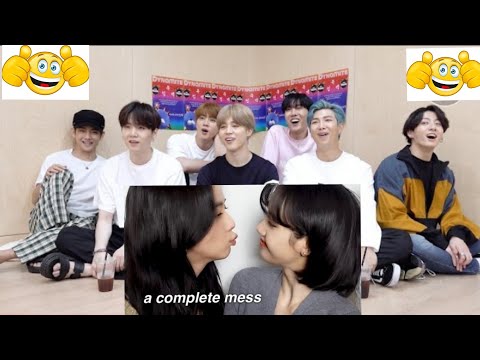 BTS Reaction to Lisoo (Lisa&Jisoo) Moments 💕💕