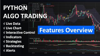 Download the video "Python for Finance #22: Algorithmic Trading Features Overview"