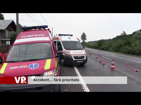 Accident… fără prioritate