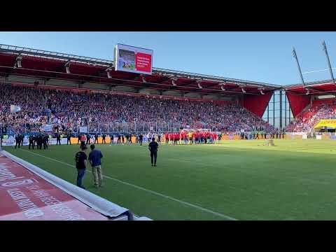 1.FC Heidenheim, Abpfiff in Regensburg und Aufstiegsjubel