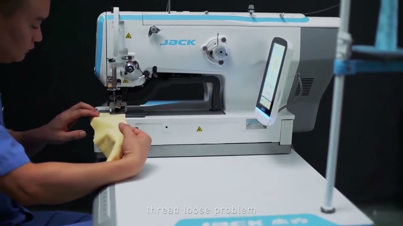 Jack 1790G High Speed Shirt Buttonholer Sewing Machine