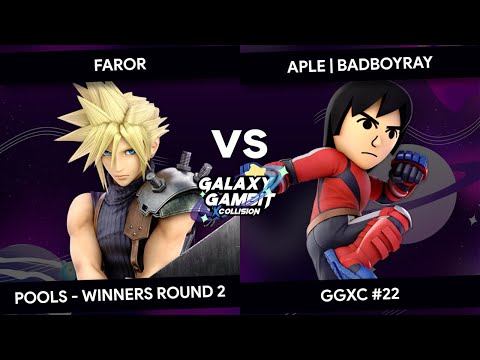 GGxC 22 - Faror (Cloud) vs BadBoyRay (Mii Brawler, Mii Gunner) - Pools - Winners Round 2