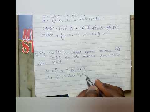 JAMB & WAEC MATHEMATICS SOLVED PAST QUESTIONS ON SET THEORY. #jamb #maths #utme  #waec