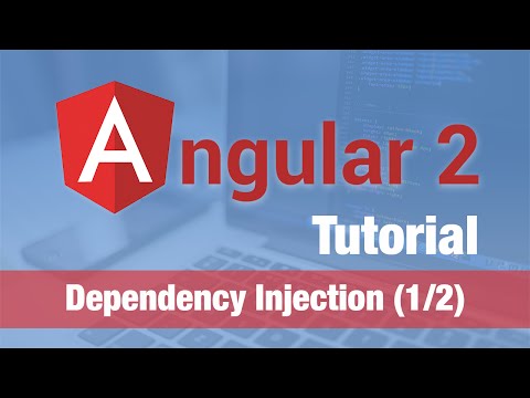 Angular 2 Tutorial (2016) - Dependency Injection (1/2)