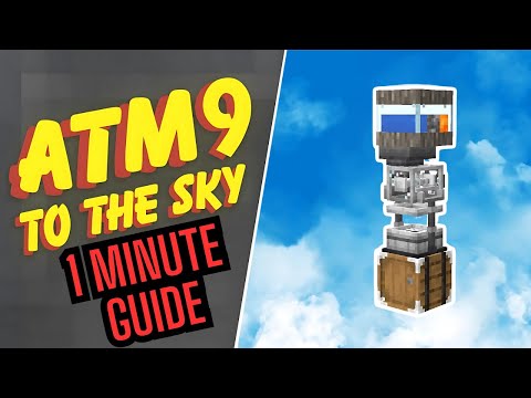 All The Mods 9 To The Sky AUTOMATED Sieving and Processing!!!