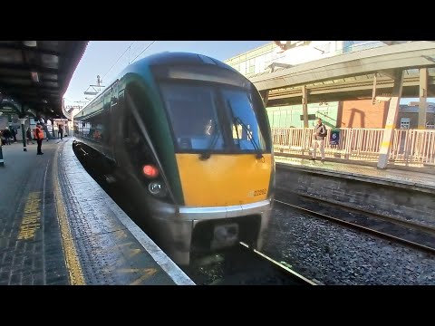A ride on an Irish rail class 22000 (22262) DMU from Parkwest to Drumcondra