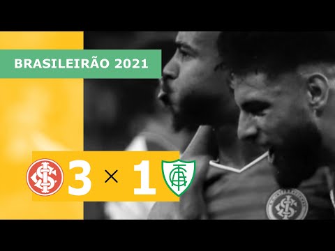 Internacional 3 x 1 América-MG - Gols - 13/10 - Brasileirão 2021