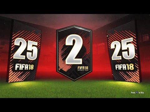 2 x TOTS in 1 TWO PLAYER PACK! - 25 x 2 PLAYER PACKS : FIFA 18 Ultimate Team