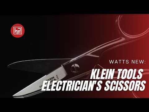 Watts New: Klein Tools Electrician’s Scissors