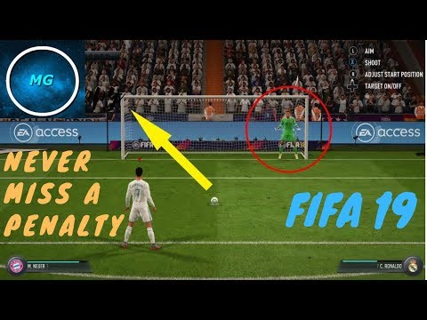 NEVER MISS A PENALTY! HOW TO SCORE EVERY PENALTY ON FIFA 19