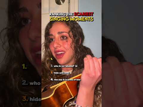 ranking the SCARIEST singing moments