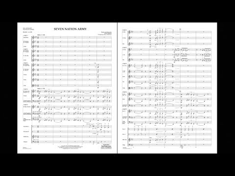 Seven Nation Army by Jack White/arr. Paul Murtha