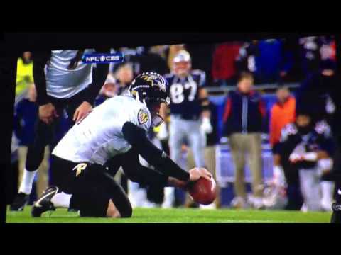Ravens vs Patriots Embarrassing Field Miss