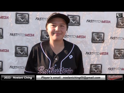 2023 Noelani Ching 3.63 GPA - Athletic First & Third Base Softball Player Skills Video - Batbusters
