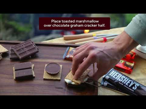 How to Make S'mores Over a Campfire | Hersheyland
