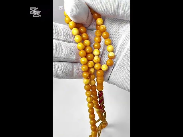 قوافل سبحة تراب الكهرمان بولندي بريحة AS0272