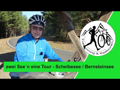 Abenteuerliche Radtour: Scheibesee und Bernsteinsee mit dem Fahrrad umrunden!