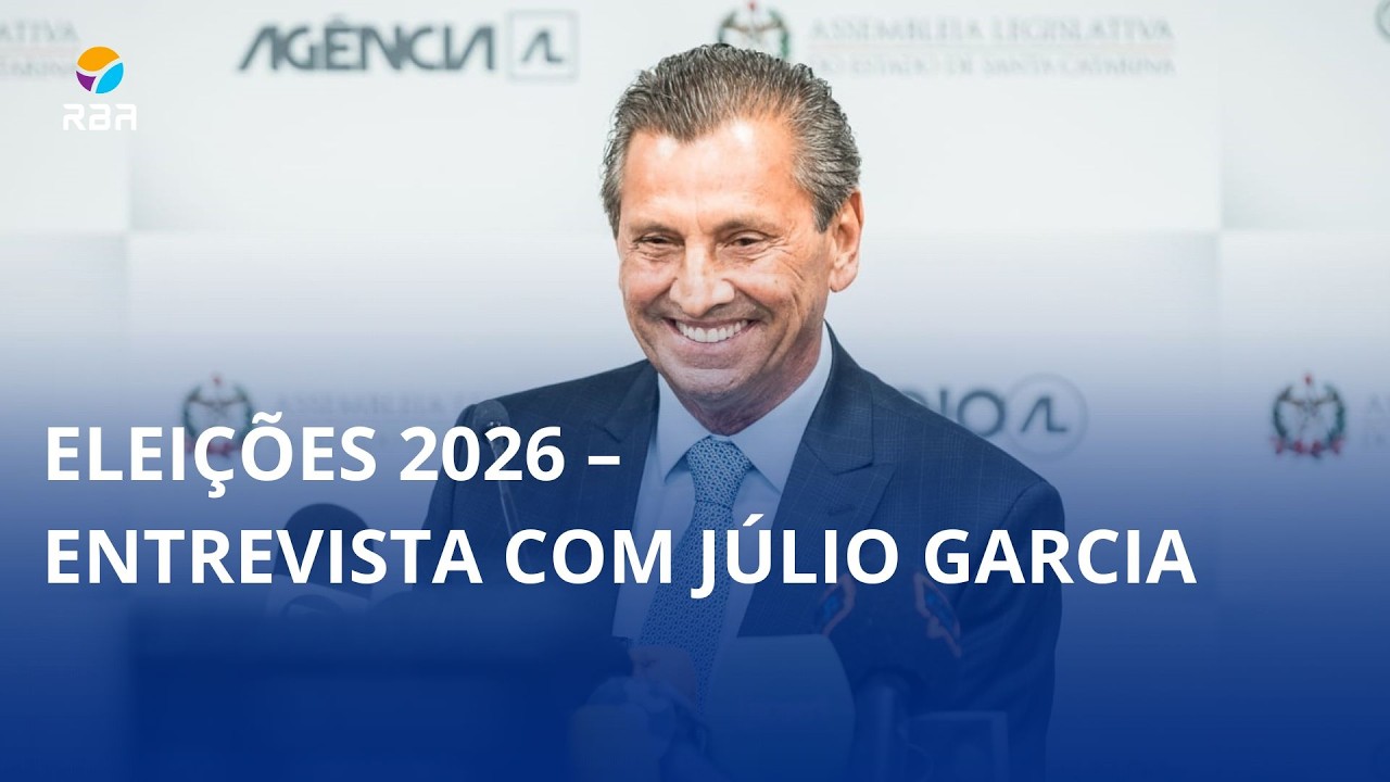 Eleições 2026 – Entrevista com Júlio Garcia