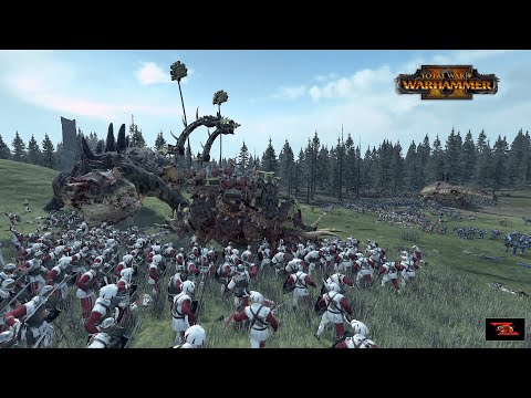 LIZARDMEN VS EMPIRE | TOTAL WAR WARHAMMER 2 CINEMATIC BATTLE