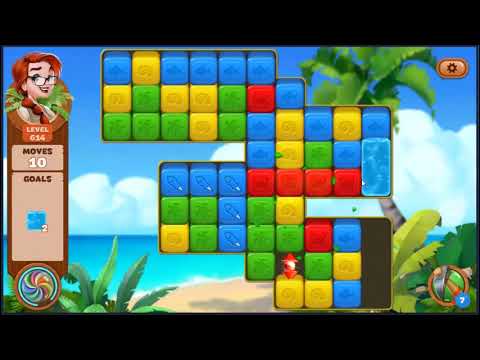 Lost Island Blast Adventure Level 614 - NO BOOSTERS 🏝️ | SKILLGAMING ✔️