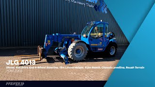 JLG 4013 Diesel, 4x4 Drive And 4-Wheel Steering, 13m L telehandler for sale - Image 4 | Forkliftonline GH JLG 4013 Diesel, 4x4 Drive And 4-Wheel Steering, 13m L telehandler | Image 4 - Forkliftonline