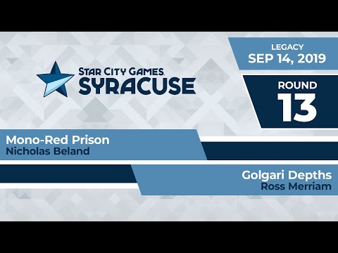 SCGNY: Round 13 - Nicholas Beland vs Ross Merriam | Legacy