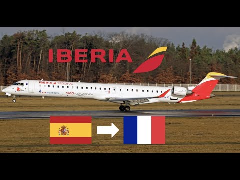 Miniatura de YouTube para Iberia Canadair (Bombardier) Regional Jet 1000