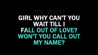 Call Out My Name Karaoke  The Weeknd