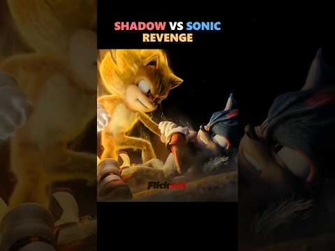 Shadow vs Sonic Revenge ⚡ | Sonic The Hedgehog | Sonic 3 #shorts #shadow #sonic