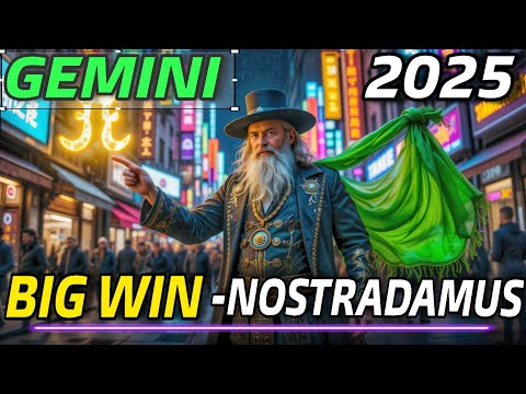 Gemini’s Millionaire Destiny in 2025! ♊ Nostradamus Predictions & Wealth Secrets Revealed