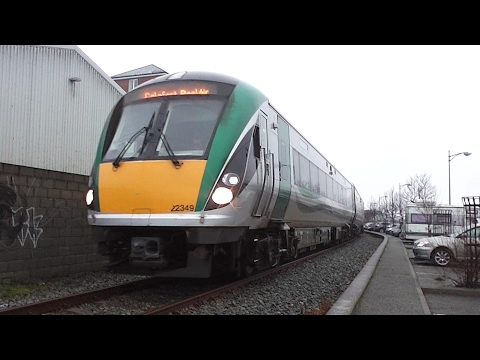 Irish Rail 22000 Class Intercity Train 22349 - Wexford Town, Ireland