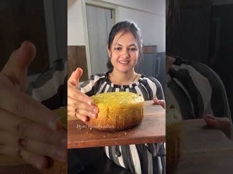 Custard Fruit cake for kids |से बन रहा बेटा आगे-पिछे घूम रहा |😅