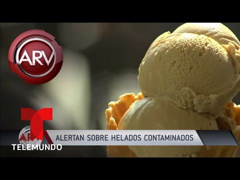 Alerta por helados contaminados en 31 Estados en EE.UU. | Al Rojo Vivo | Telemundo