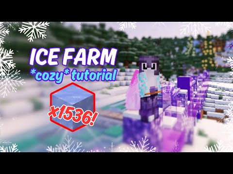 EPIC ICE FARM BUILD - Ultimate Winter Retreat Village!